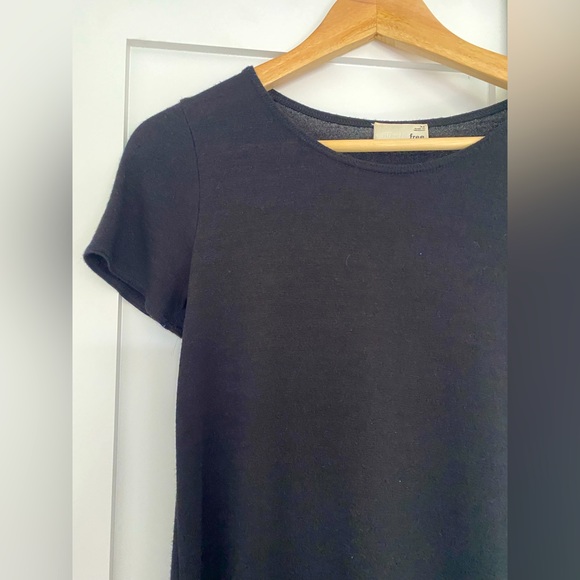 WILFRED FREE XS black t shirt dress - Picture 2 of 4